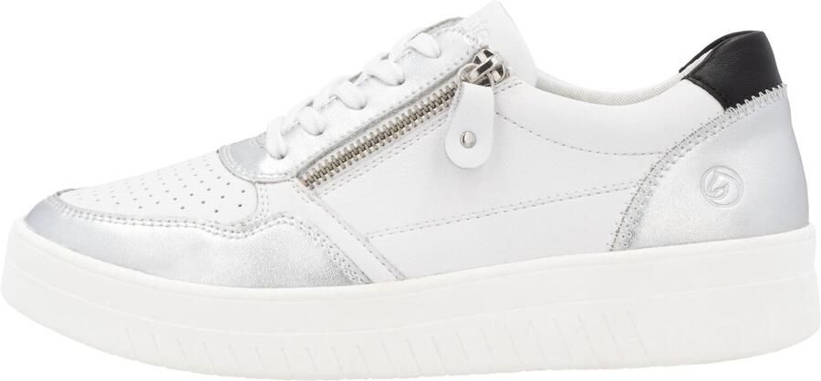 Remonte Plateausneakers vrijetijdsschoen lage schoen veterschoen met schachtversteviging - Foto 5