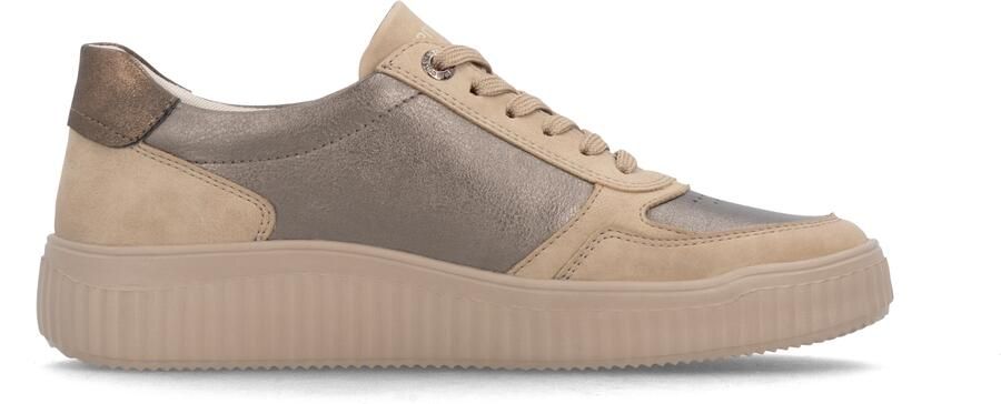 REMONTE Sportieve veterschoen beige taupe - Foto 5