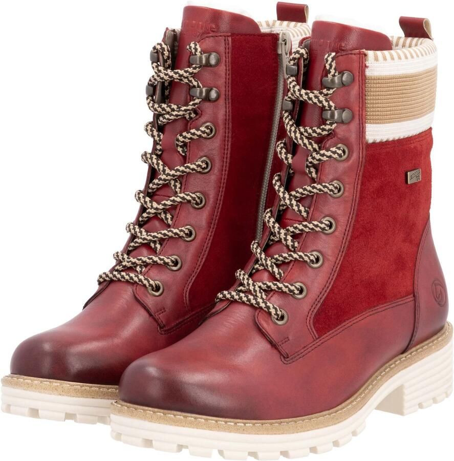 Remonte Winterlaarzen Elisabeth Hurley-Collection veterschoenen met waterafstotende tex-membraan - Foto 6