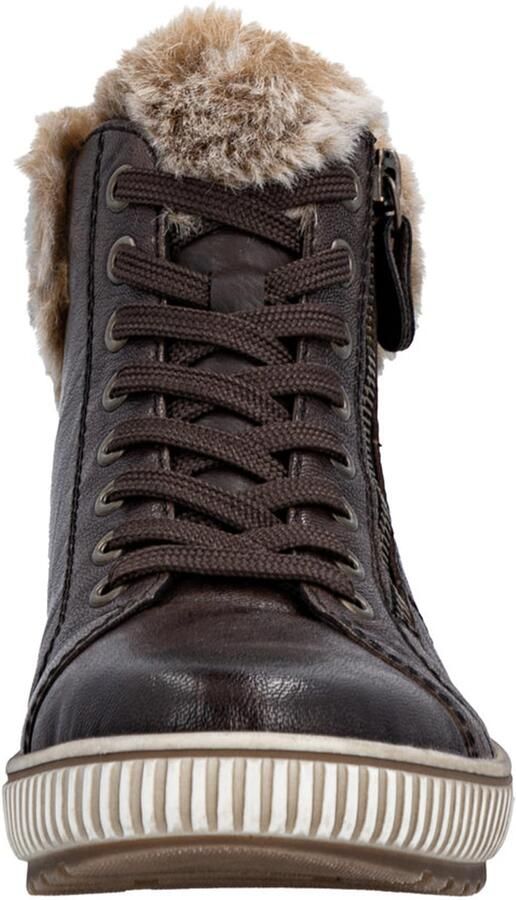 Remonte Winterlaarzen plateau outdoorschoen veterschoenen met waterafstotende tex-membraan - Foto 4