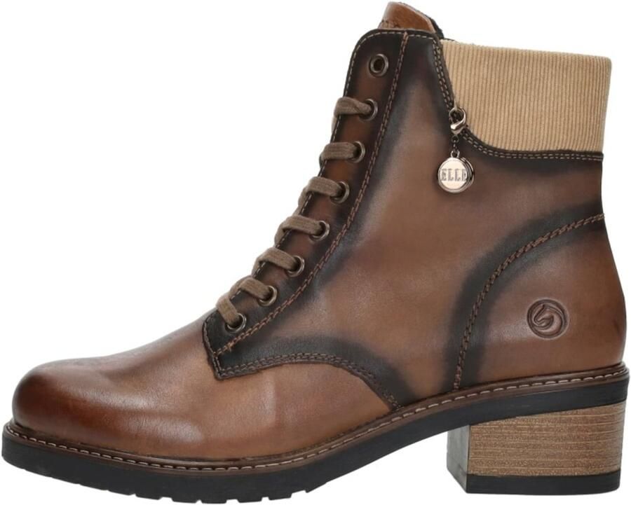 Remonte Stoere Bruine Veterboot voor Dames Bruin - Foto 2