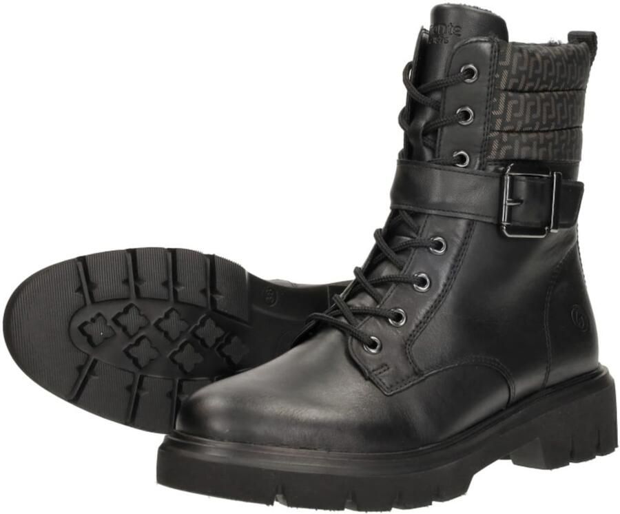 Remonte Winterlaarsjes hakken winterlaarzen veterschoenen met binnenrits - Foto 5