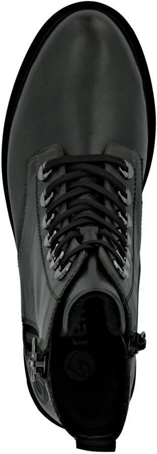 Remonte Veterlaarsjes blokhak laarsjes veterschoenen flats in used look - Foto 3
