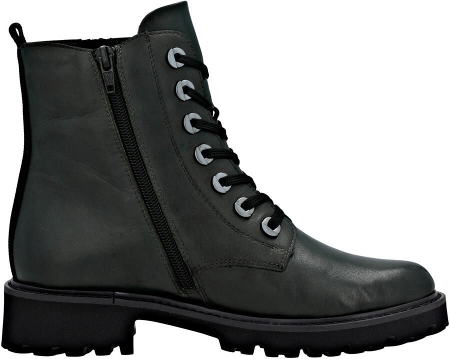 Remonte Veterlaarsjes blokhak laarsjes veterschoenen flats in used look