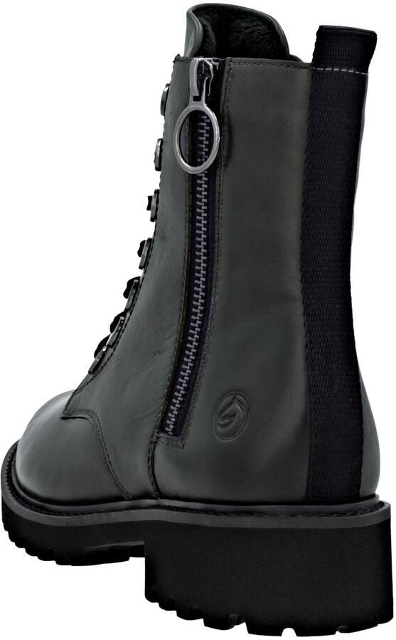 Remonte Veterlaarsjes blokhak laarsjes veterschoenen flats in used look - Foto 6