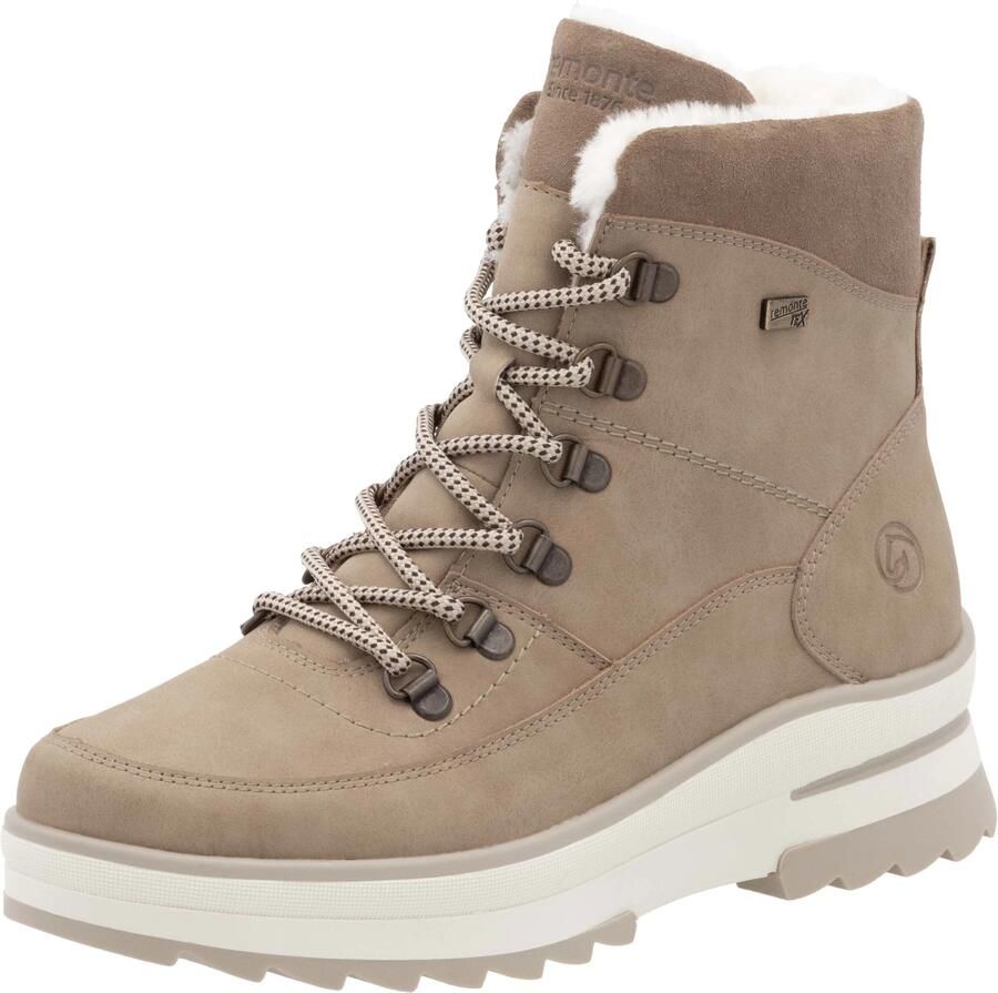REMONTE Veterlaarzen beige camel lichtbruin - Foto 3