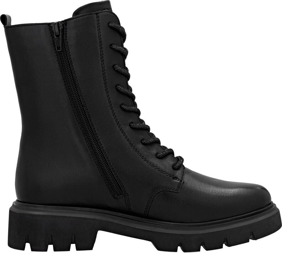 Remonte Veterschoenen Enkellaars boots profielzool blokhak met siersluiting