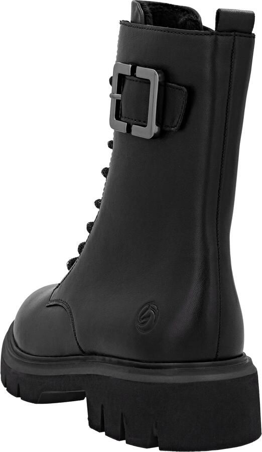 Remonte Veterschoenen Enkellaars boots profielzool blokhak met siersluiting - Foto 3