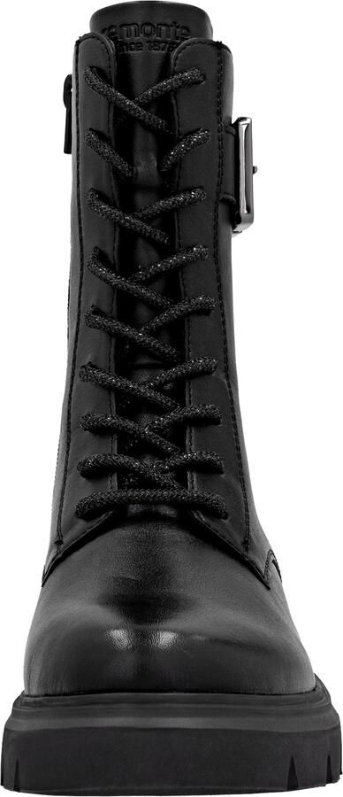 Remonte Veterschoenen Enkellaars boots profielzool blokhak met siersluiting - Foto 4