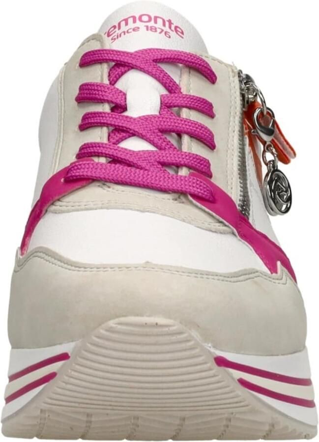 Remonte Lente Sneaker met Roze en Oranje Accenten Multicolor Heren - Foto 6