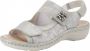 Remonte Dorndorf Comfort Sandaal Dames Zilver - Thumbnail 3