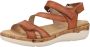 Remonte Comfortabele Bruine Sandaal voor Dames Brown Dames - Thumbnail 3