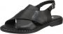Remonte black casual open sandals Black Dames - Thumbnail 3