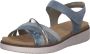 Remonte Sandalen sleehak zomerschoen sandalette met uitneembare zachte inlegzool - Thumbnail 4