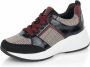Remonte Veterschoenen Zwart Multicolor - Thumbnail 3