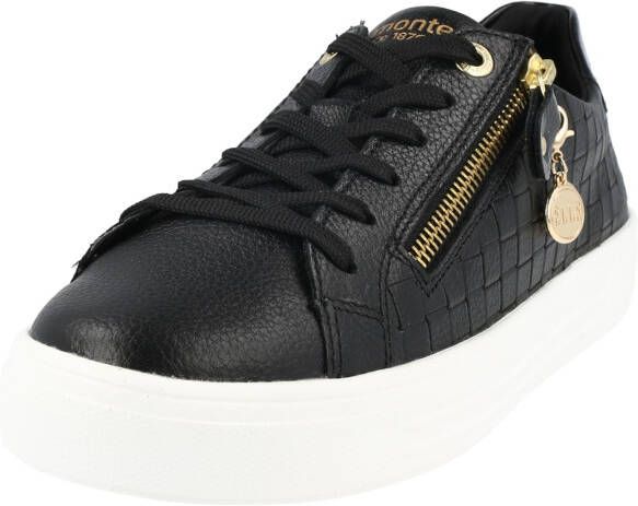Remonte Stijlvolle Comfort Sneaker met Gouden Accenten Black Dames - Foto 18