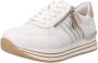 Remonte Witte sportieve sneaker met comfortabel voetbed White Heren - Thumbnail 5