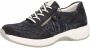 Remonte Navy Sneakers met Zilveren Accenten Blue Dames - Thumbnail 2