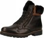 Remonte Hoge veterschoenen met rits aan de buitenkant - Thumbnail 3