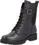 Remonte Veterlaarsjes blokhak veterschoenen met decoratieve gesp - Thumbnail 3