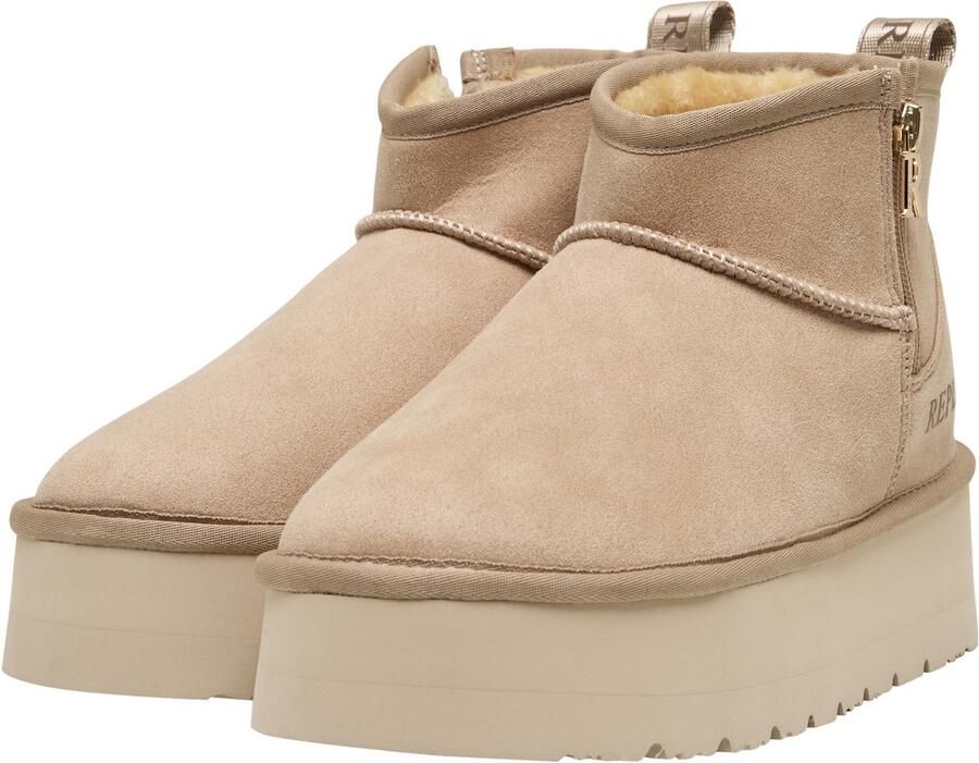 REPLAY Boots 'Zip' beige - Foto 3
