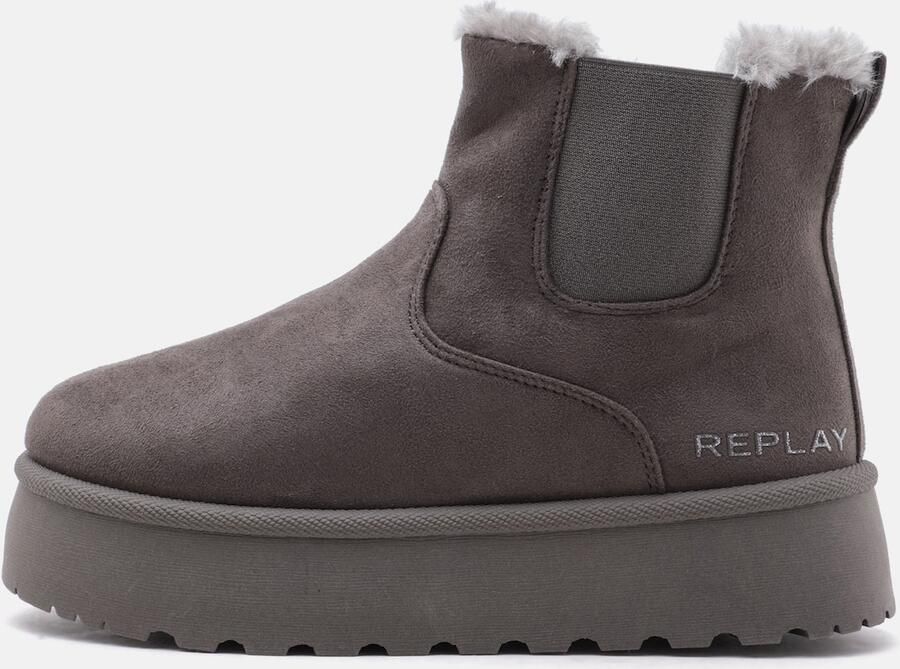 REPLAY Chelsea boots donkergrijs