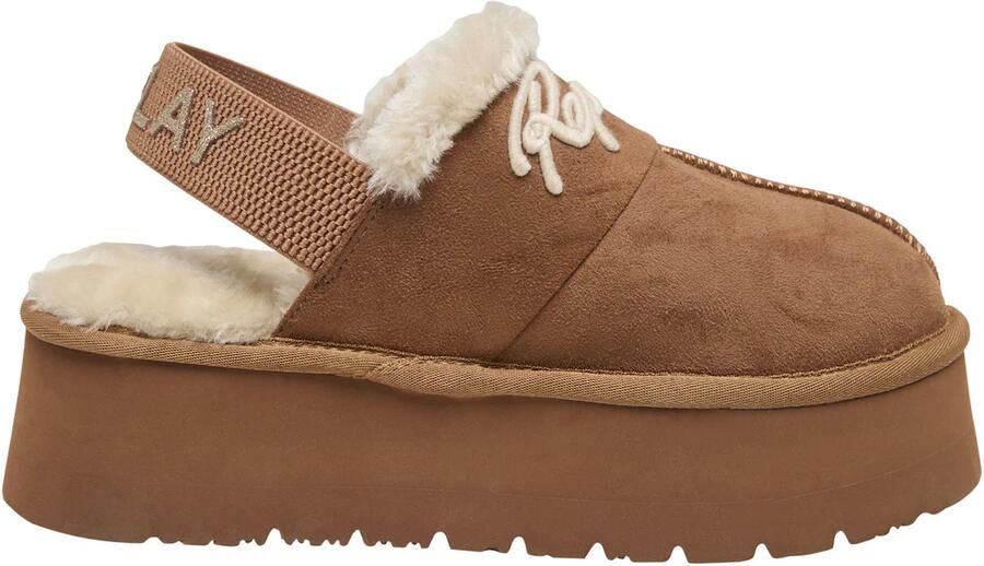REPLAY Clogs 'Chic Luna' crème ombergrijs