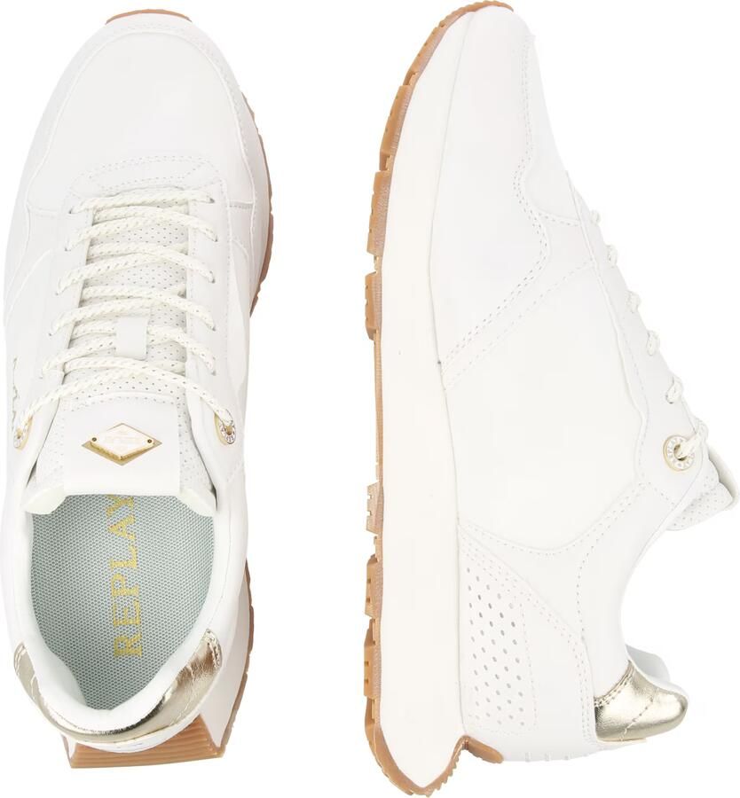 REPLAY Sneakers laag 'AVALAN SUN' goudgeel goud wit - Foto 2