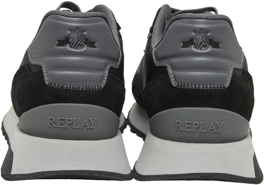 REPLAY Sneakers laag 'Bullet Union' grijs zwart - Foto 2