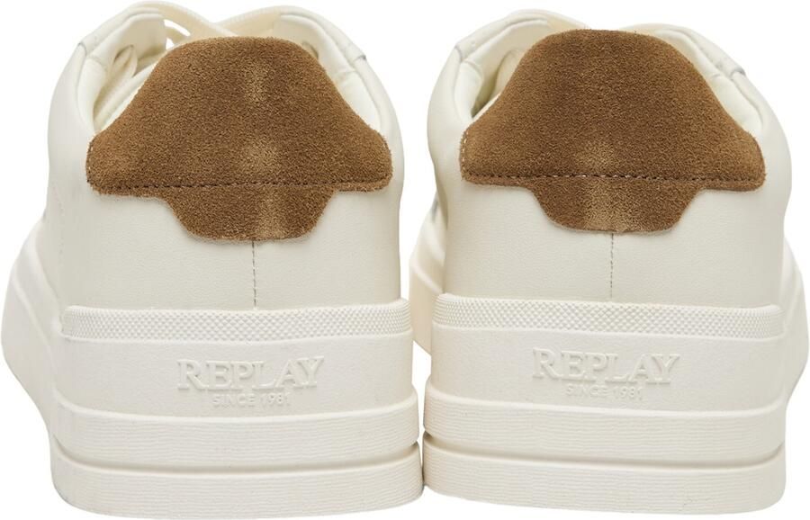 REPLAY Sneakers laag 'Evan Class' ombergrijs wit - Foto 2
