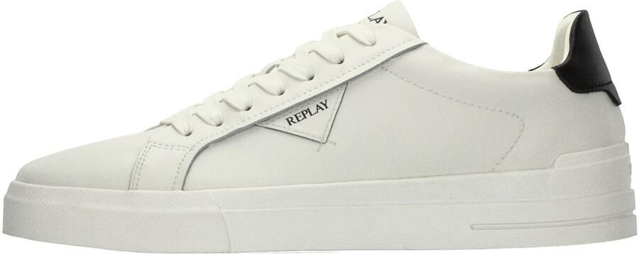 Replay Sneakers van gecoat leer met labeldetails Model 'EVAN' - Foto 2