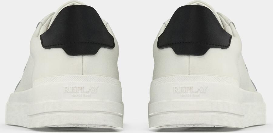 Replay Sneakers van gecoat leer met labeldetails Model 'EVAN' - Foto 5