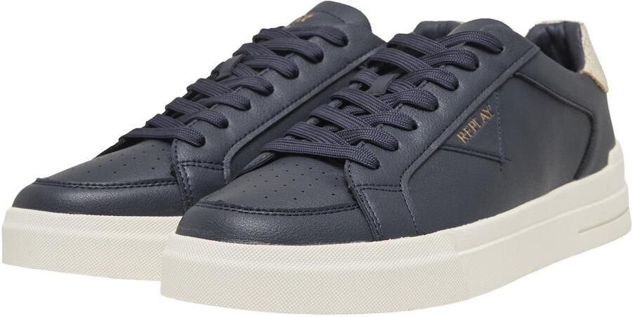 REPLAY Sneakers laag 'Evan' donkerblauw - Foto 3