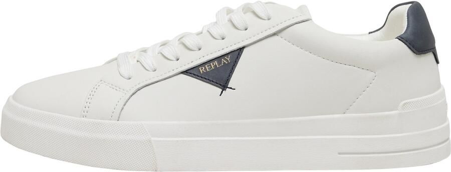 REPLAY Sneakers laag 'Evan' navy goud wit - Foto 7