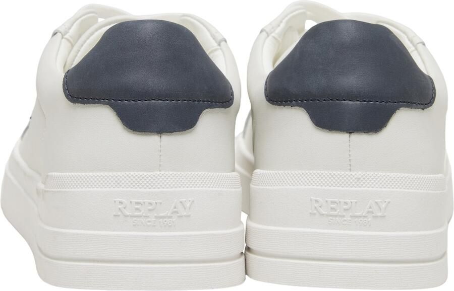 REPLAY Sneakers laag 'Evan' navy goud wit - Foto 4