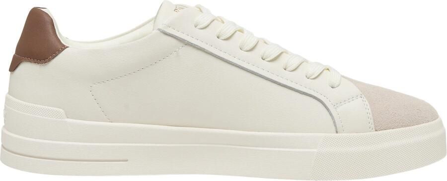 Replay Sneakers van gecoat leer met labelprintdetails