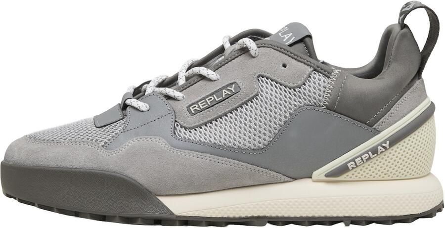 REPLAY Sneakers laag 'Field 2.0' grijs