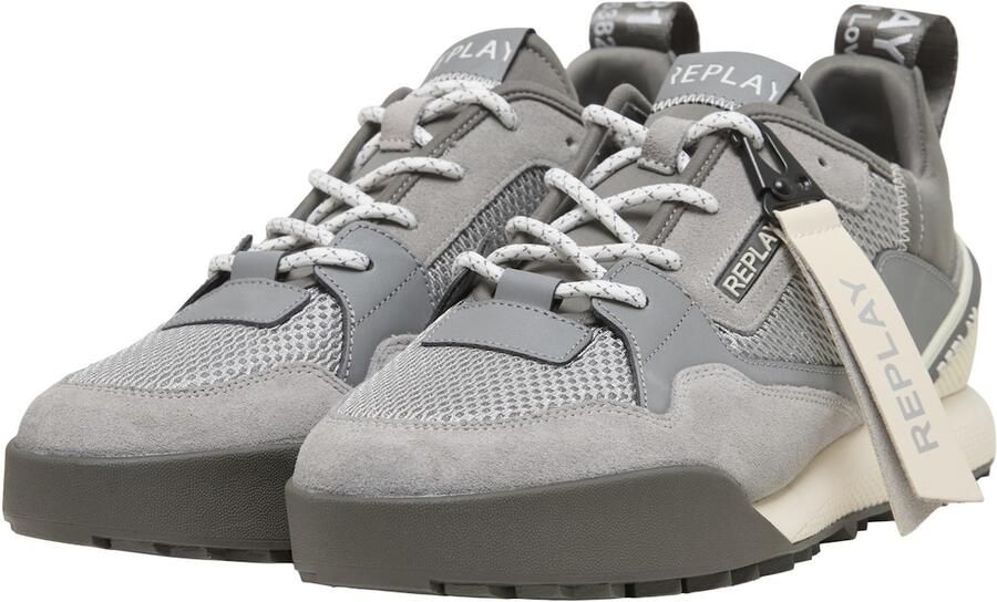 REPLAY Sneakers laag 'Field 2.0' grijs - Foto 3