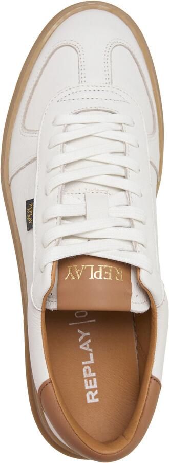 REPLAY Sneakers laag 'Foden' camel offwhite - Foto 5