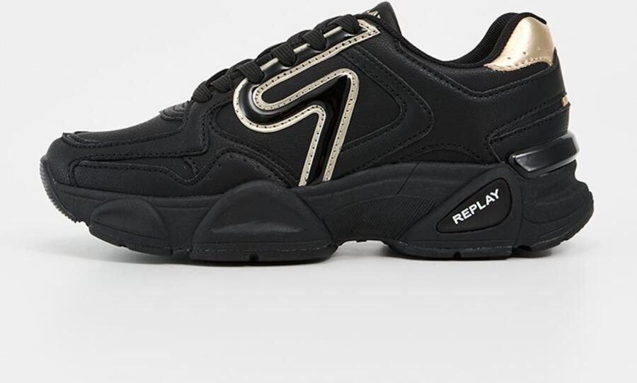 REPLAY Sneakers laag goud zwart