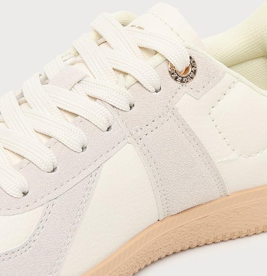 REPLAY Sneakers laag ivoor taupe goud - Foto 2