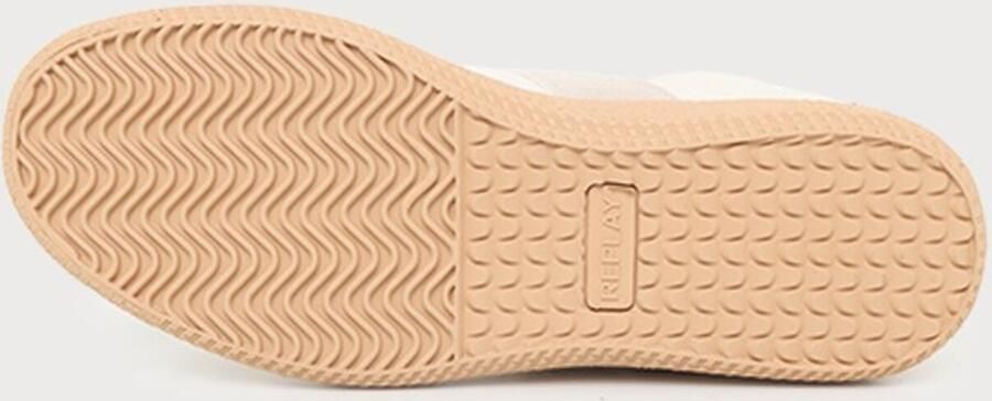 REPLAY Sneakers laag ivoor taupe goud - Foto 6