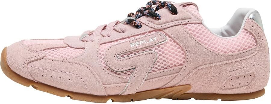 REPLAY Sneakers laag 'KANDIX' pink