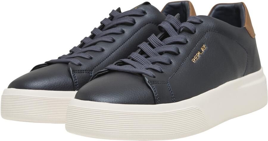 REPLAY Sneakers laag 'Notting Future' navy bruin - Foto 3