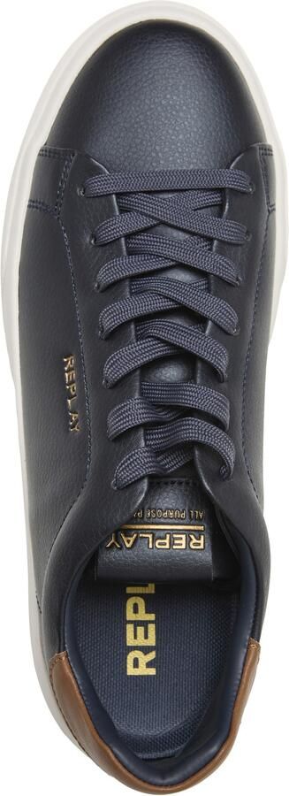 REPLAY Sneakers laag 'Notting Future' navy bruin - Foto 6