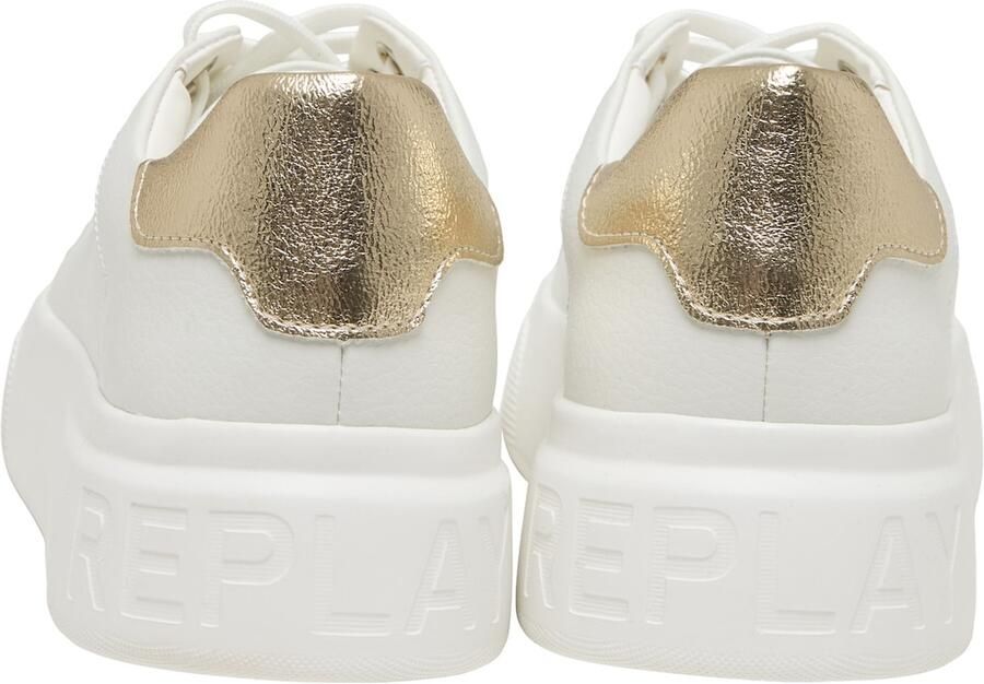 REPLAY Sneakers laag 'Notting' goud wit - Foto 2