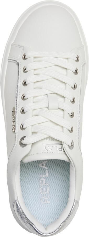 REPLAY Sneakers laag 'Notting' zilver wit - Foto 6