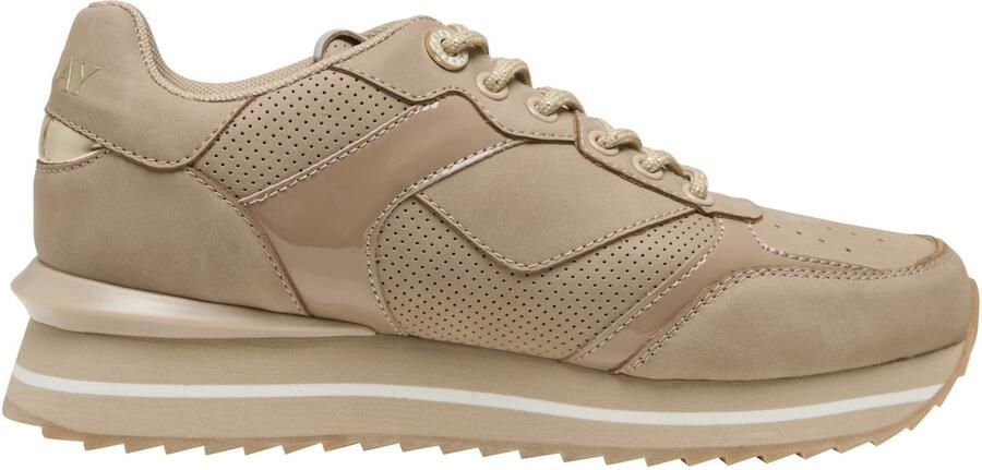 REPLAY Sneakers laag 'Penny Hype' camel goud wit - Foto 4