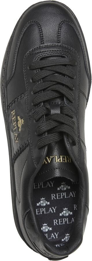 REPLAY Sneakers laag 'Playme Action' goud zwart - Foto 4