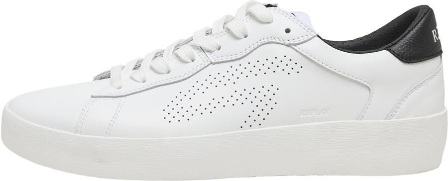 REPLAY Sneakers laag 'Rapid Sense' zwart wit